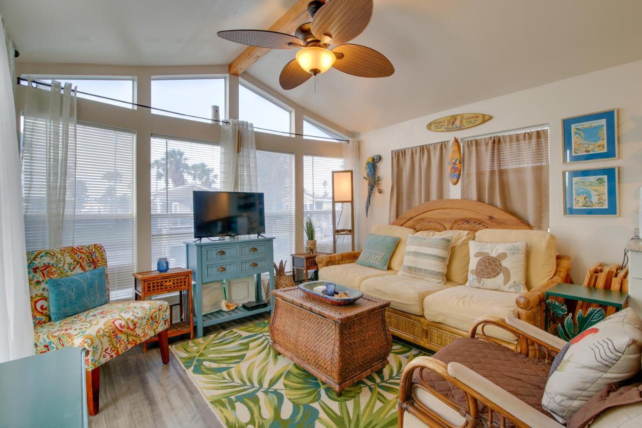 Cozy Waterfront Port Isabel Cottage With Deck! Bagian luar foto